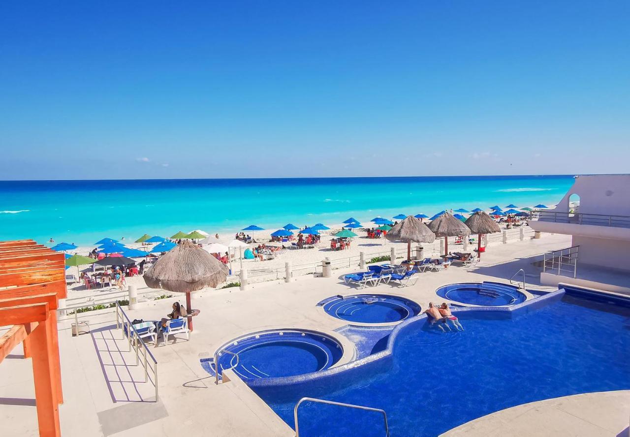 Villa Aurora Beautiful Beachfront Apartment Cancun Ngoại thất bức ảnh