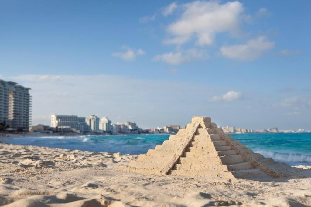 Villa Aurora Beautiful Beachfront Apartment Cancun Ngoại thất bức ảnh